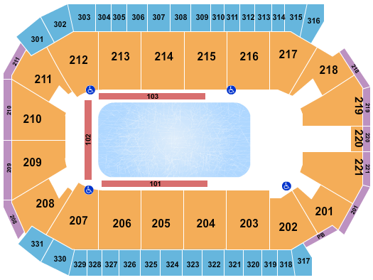 Rio Rancho Events Center Disney On Ice Seating Chart